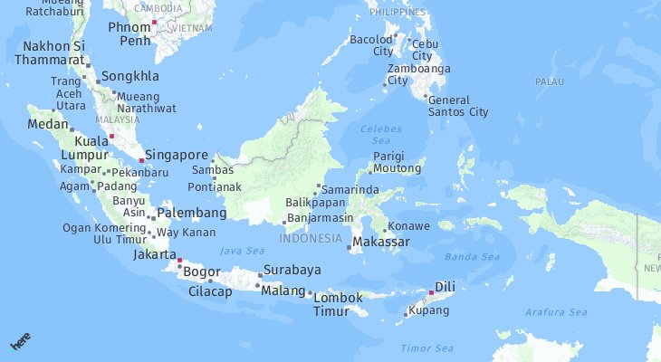 Mostrar :companies_count restaurantes en el mapa