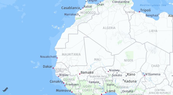 Mostrar :companies_count restaurantes en el mapa