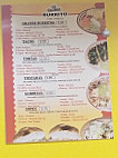 El Grande Burrito menu