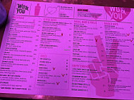 Wu You menu
