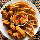 Uptowns Chicken And Waffles food