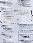 The Millgate menu