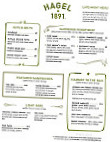 Hagel 1891 menu