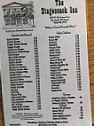 Stagecoach Inn menu