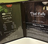 Thai Cafe menu
