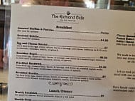 Sara's Richland Cafe menu