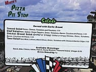 Mikey's Pizza Pit Stop menu