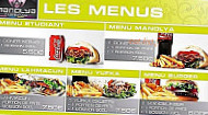 Manolya menu