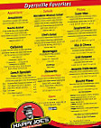 Happy Joe's Pizza Ice Cream menu