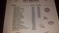 La Clave menu