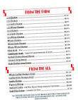 Mt Hamill Tavern menu