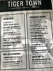 Tiger Town Brewing menu