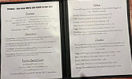 The Hitching Post menu