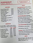 Bungalow menu