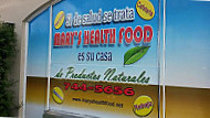 Mary's Health Food outside