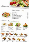 Yami Sushi menu