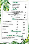 Favela Chic menu