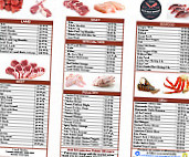 Ali's Meat Market menu