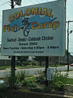Colonial Fish Camp outside