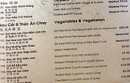 Bach Dang Restaurant menu