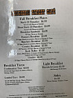 Longhorn Street Cafe menu