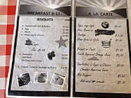 Caboose menu