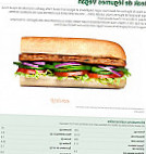 Subway menu