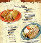 La Finca Mexican menu