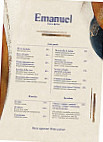Emanuel menu