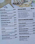 Pizza Industri menu