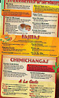 El Ranchero menu