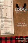 The Lodge Eatery And Pub menu