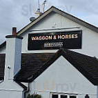 Waggon Horses outside