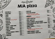 Mía Pizza menu