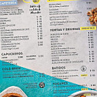 Cafe Martinez menu
