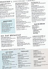 Austi Beach Cafe menu
