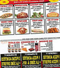 Pizza Presto menu