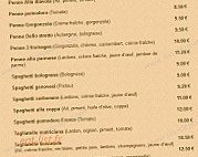 Pizzeria Dello Strato menu