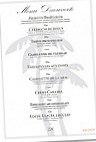 Restaurant les Palmiers menu