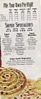 Godfather's Pizza menu