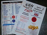 Sam's Traditional Fish Chips menu