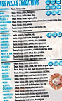 Andiamo Pizza menu