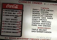 Tom's Seafood menu