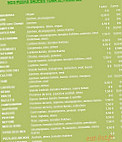 Pierrick Pizza menu