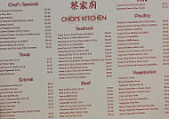 Choi's Kitchen menu