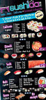 Sushida menu
