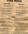 Cittie Of Yorke menu
