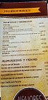 Panadería Y Confitería Barlovento menu