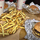 Five Guys Burgers and Fries food