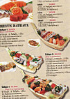 Sushi Tokyo menu